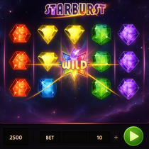 Vinyl Casino - Starburst Slot Game