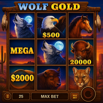 Vinyl - Wolf Gold Slot Game - Pragmatic Play Casino Slots