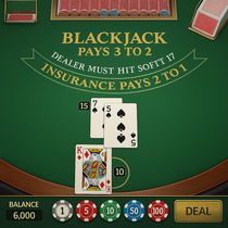 Vinyl Casino - Blackjack Table Game